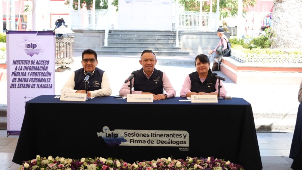 Realiza IAIPTlax sesión itinerante en Chiautempan