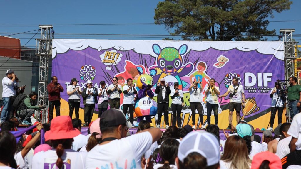 UNA FIESTA DE COLORES: SEDIF CELEBRA LA TERCERA CARRERA DE LA FAMILIA
