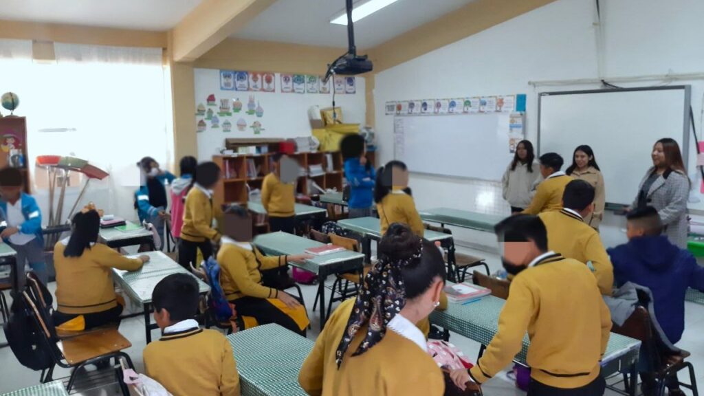 Estudiantes de Psicología de la UATx trabajan acciones preventivas de bullying con alumnos de Mazatecochco