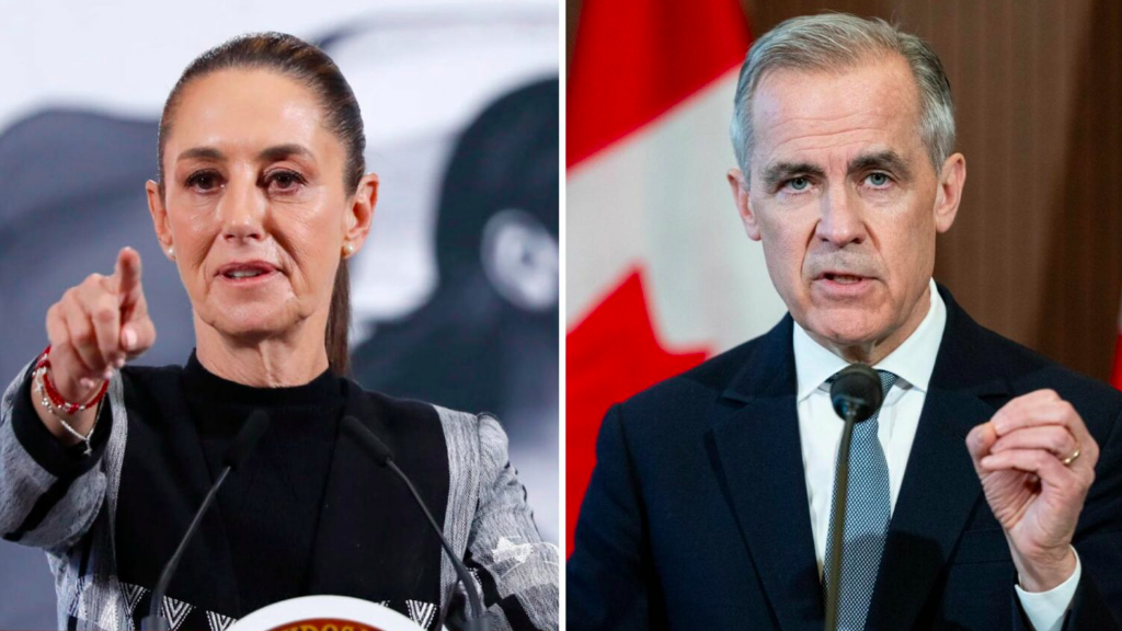 Coincidimos en fortalecer el T-MEC”: Sheinbaum sobre llamada con el primer ministro de Canadá