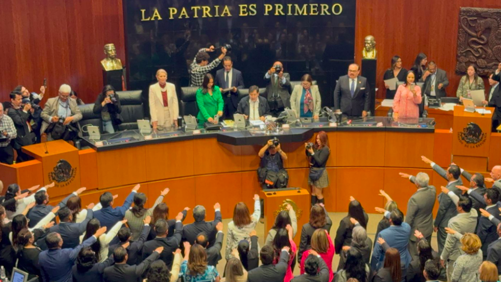 Logra la 4T avalar en el Senado a 56 magistrados