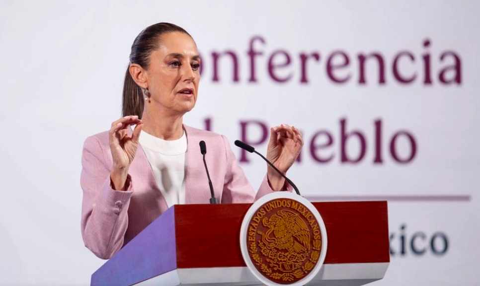 “México no ha incumplido tratado de agua”, responde Sheinbaum a Trump