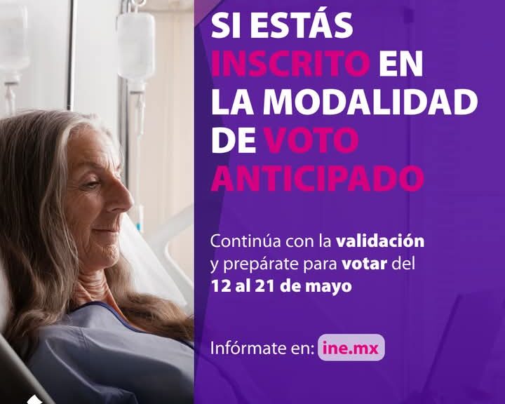 Más de 5 mil personas podrán votar anticipadamente en la elección del Poder Judicial de la Federación 2024-2025