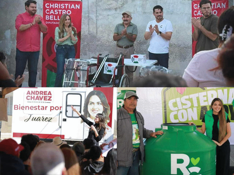 Políticos se adelantan y ya hacen “campaña” rumbo a las elecciones de 2027