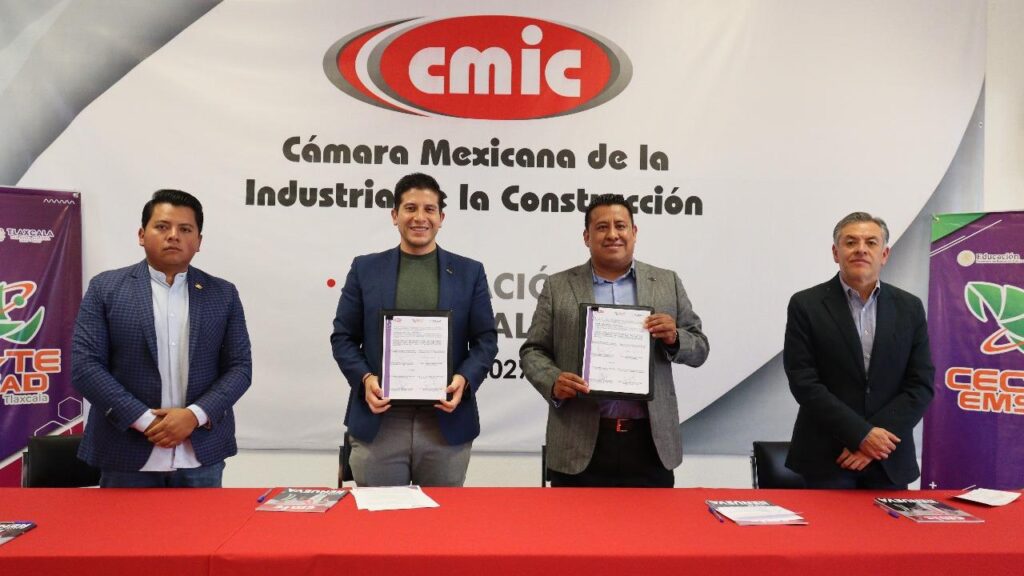 CMIC Y CECYTE FIRMAN CONVENIO PARA FORTALECER EDUCACIÓN DUAL