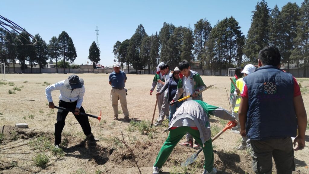 LA SECRETARÍA DE MEDIO AMBIENTE DE TLAXCALA ARRANCA EL PROGRAMA “POLINIZANDO VIDA 2025”