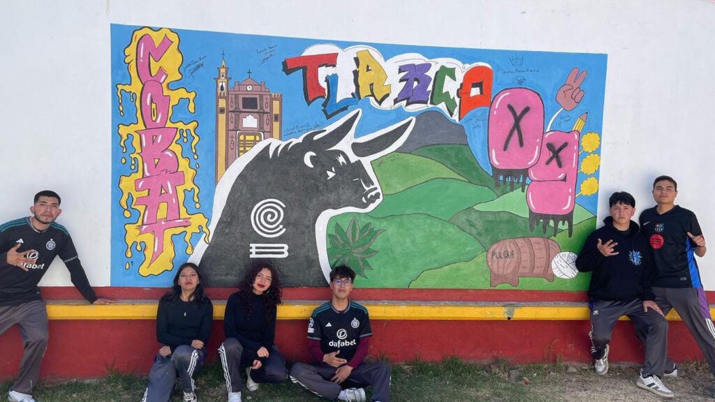 CON EXPOSICIÓN DE GRAFITI, IMPULSAN EL ARTE URBANO ENTRE ESTUDIANTES DEL COBAT