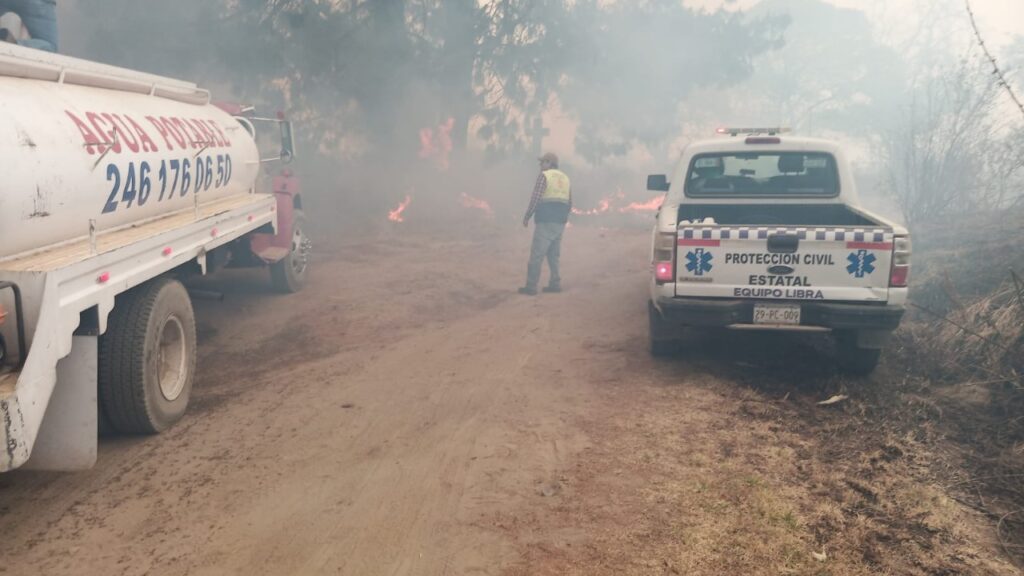 ACTUALIZACIÓN SOBRE INCENDIOS FORESTALES EN TLAXCALA