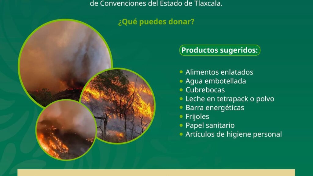 Secretaria de turismo Josefina Rodríguez muestra su solidaridad con combatientes de Atltzayanca
