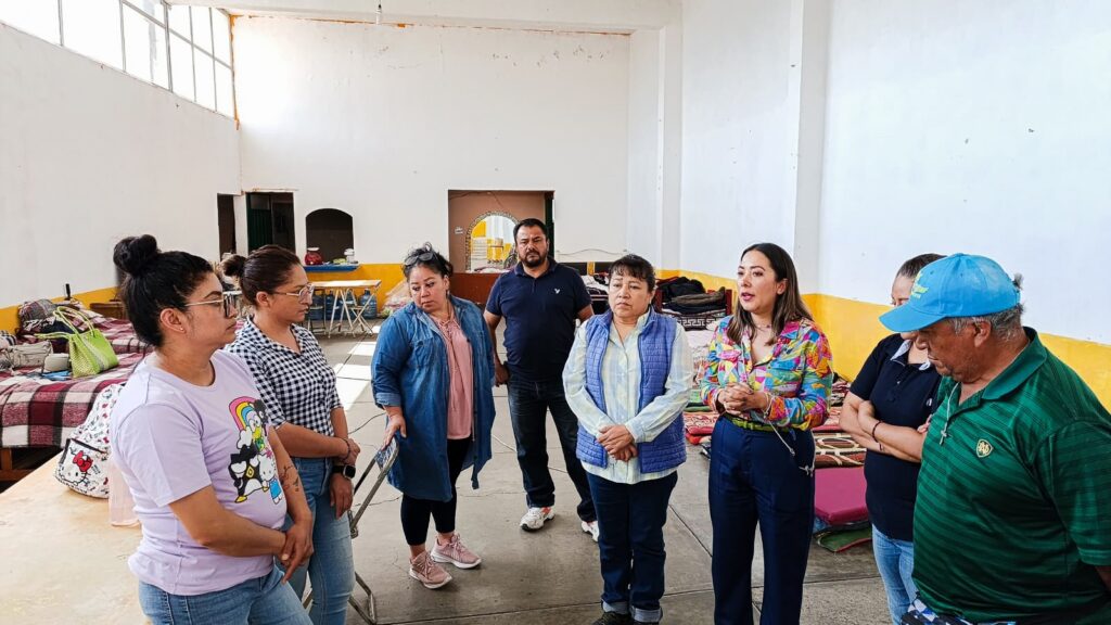 Continúa el apoyo del Gobierno Municipal de Chiautempan a familias afectadas en El Llanito