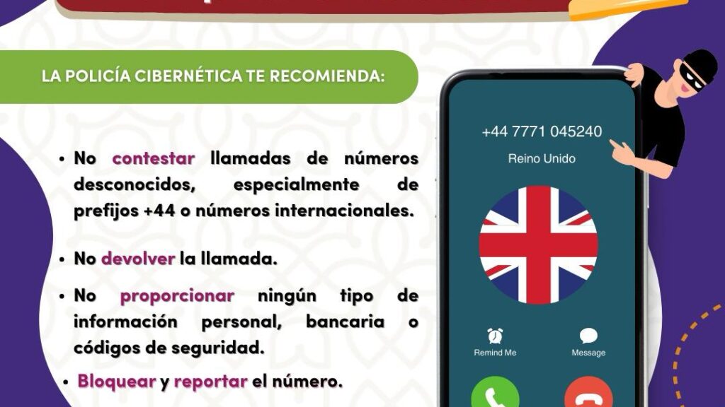 Policía Cibernética de la SSC emite recomendaciones ante casos de llamadas internacionales