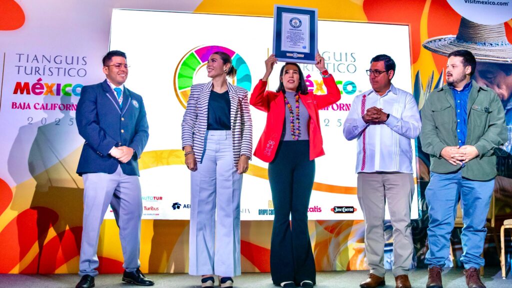 Sectur: Tianguis Turístico 2025 para todas y todos, rompe Récord Guinness 