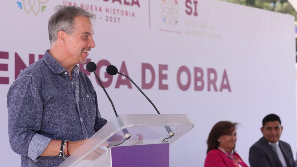 ENTREGA GOBERNADORA PAVIMENTACIÓN CON ADOQUÍN EN SANTA CATARINA AYOMETLA