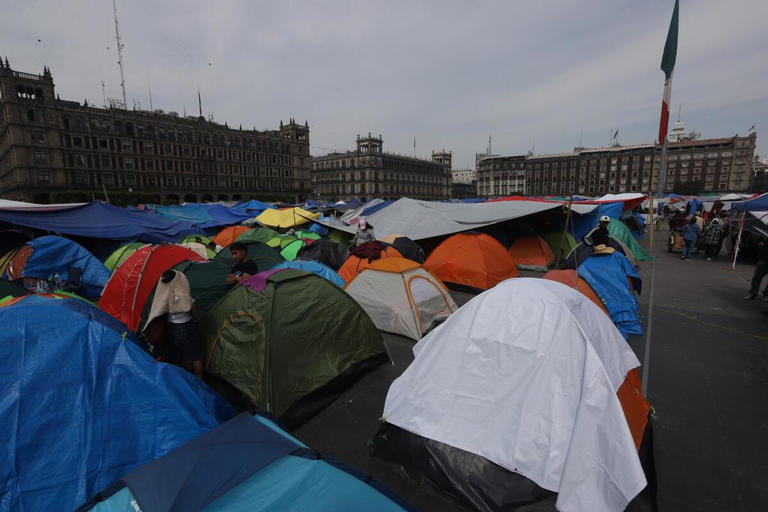Sección 22 de la CNTE acuerda poner fin a paro de labores y plantón en CdMx