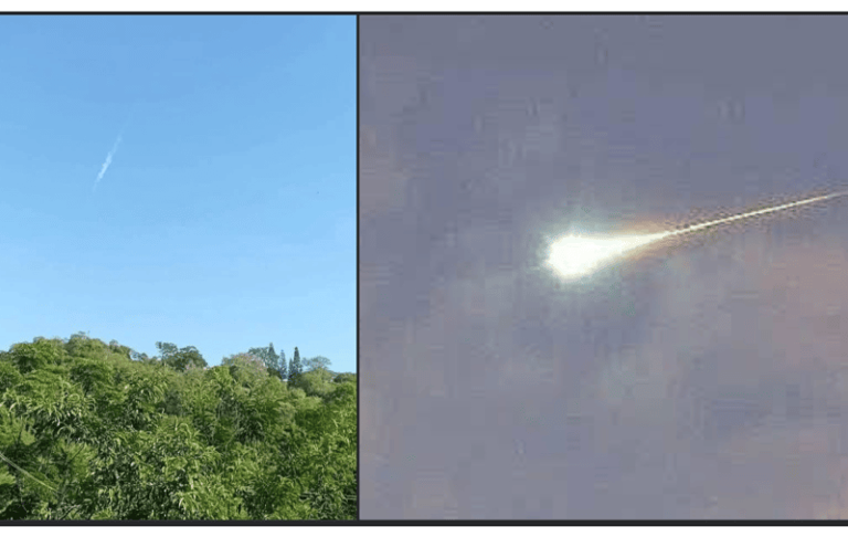 Misterioso estruendo y luz en Hidalgo: ¿Bólido o fenómeno inexplicable? Hay video