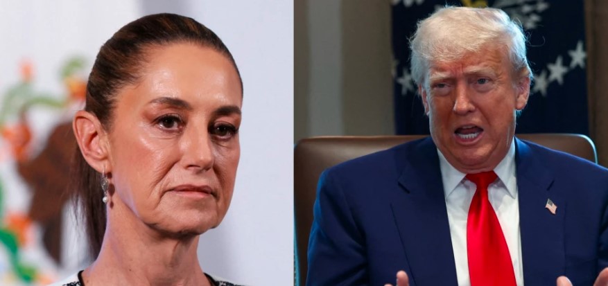 Claudia Sheinbaum y Donald Trump acuerdan mejorar balance comercial