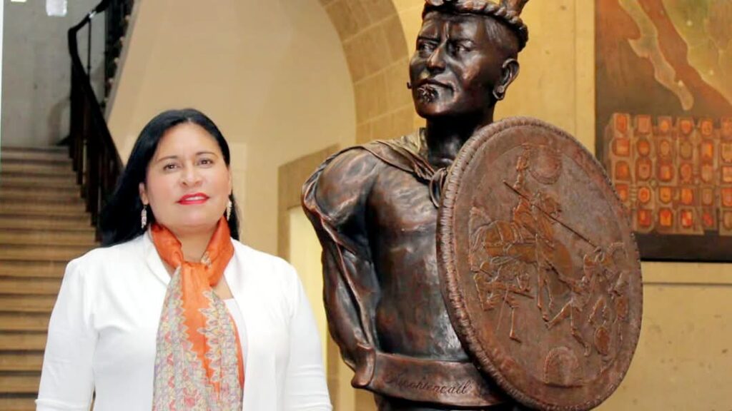 Reconoce Ana Lilia Rivera legado histórico de Xicohténcatl Axayacatzin
