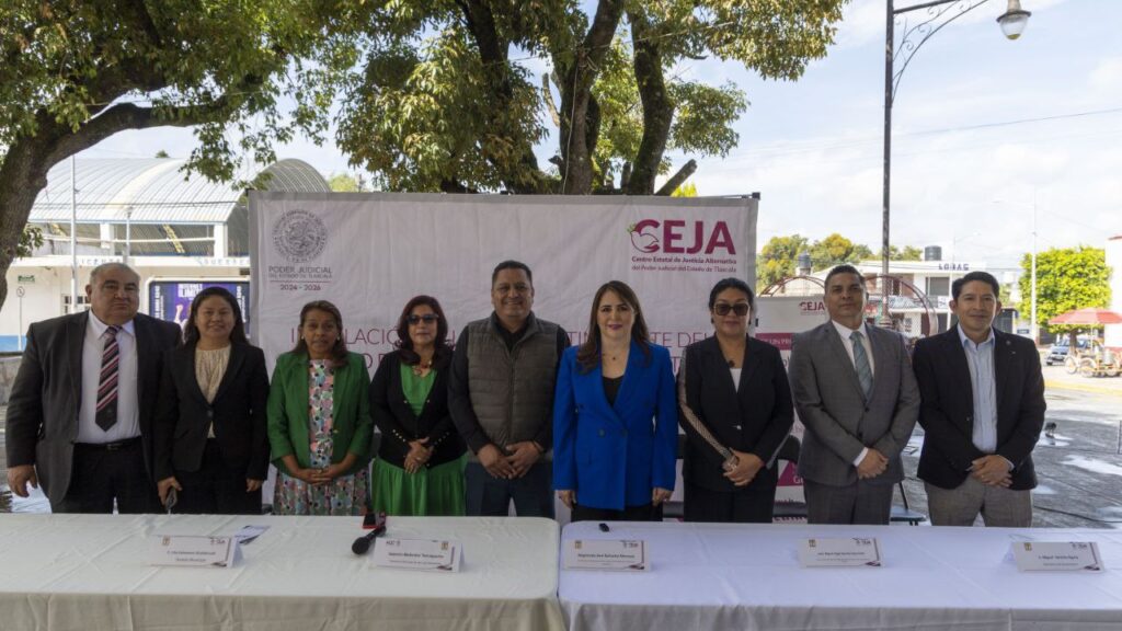 Llega la justicia alternativa al municipio de Teolocholco