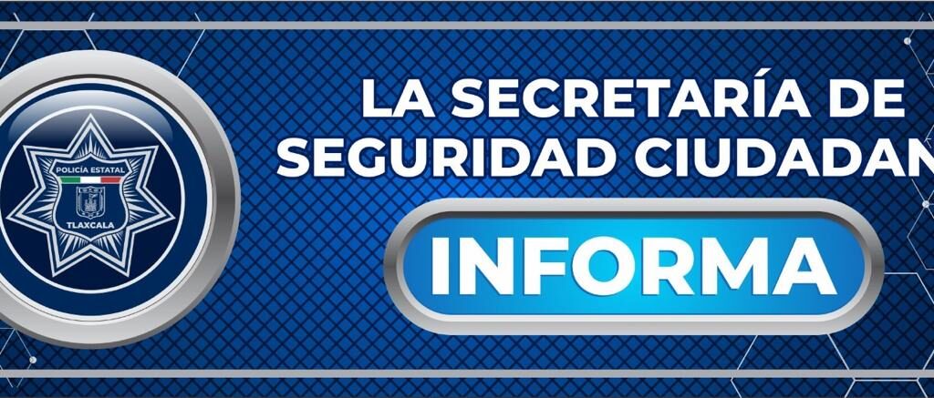 La Secretaría de Seguridad Ciudadana (SSC) informa