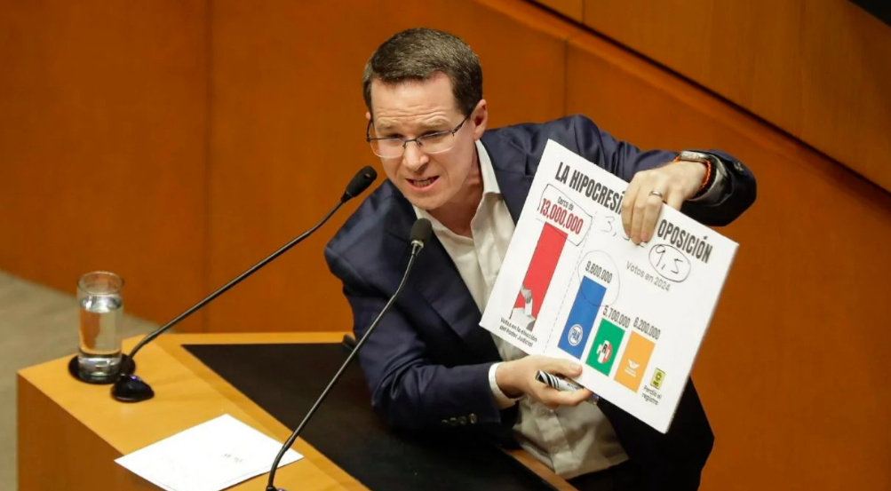 “Hicieron mierda al Poder Judicial”: Ricardo Anaya; se da un agarrón con Noroña