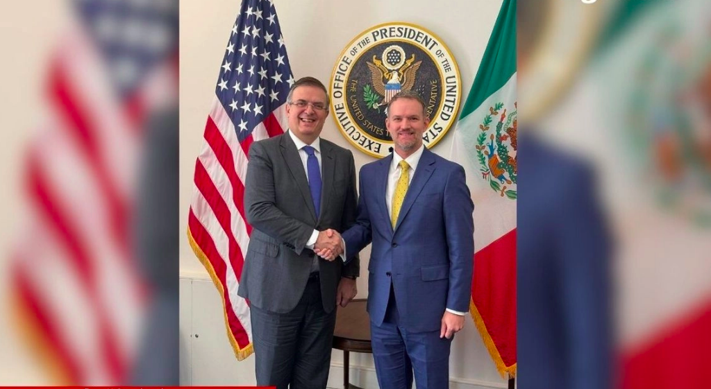 Ebrard inicia negociación para excluir a acero mexicano de aranceles