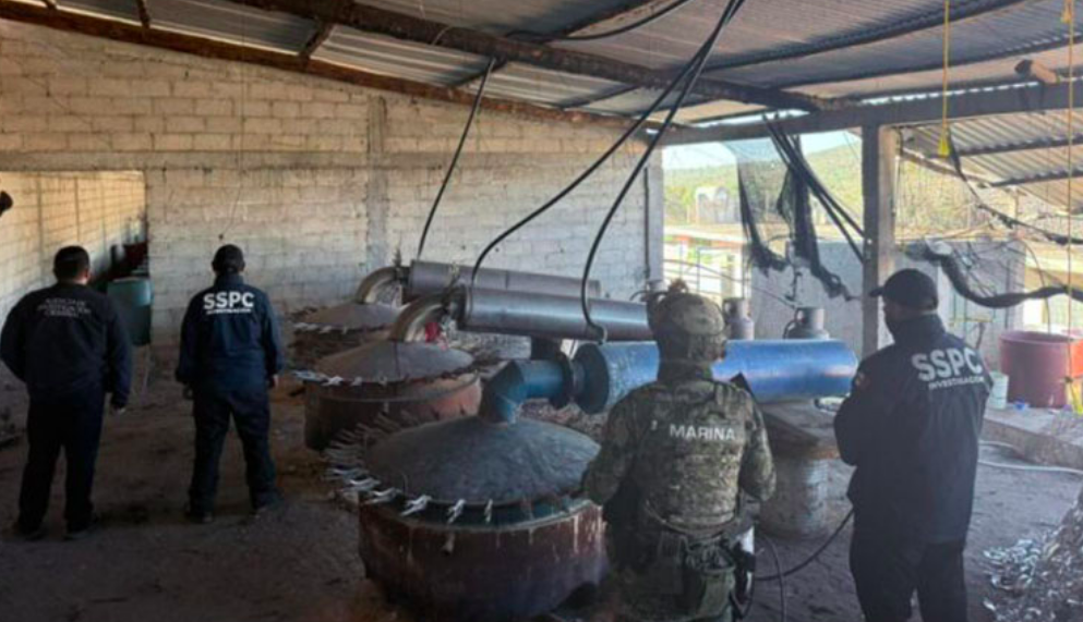 Tlaxcala, entre los estados con más narcolaboratorios clandestinos