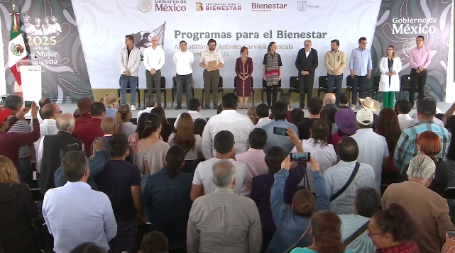 Sheinbaum anuncia proyectos y compromisos para Tlaxcala