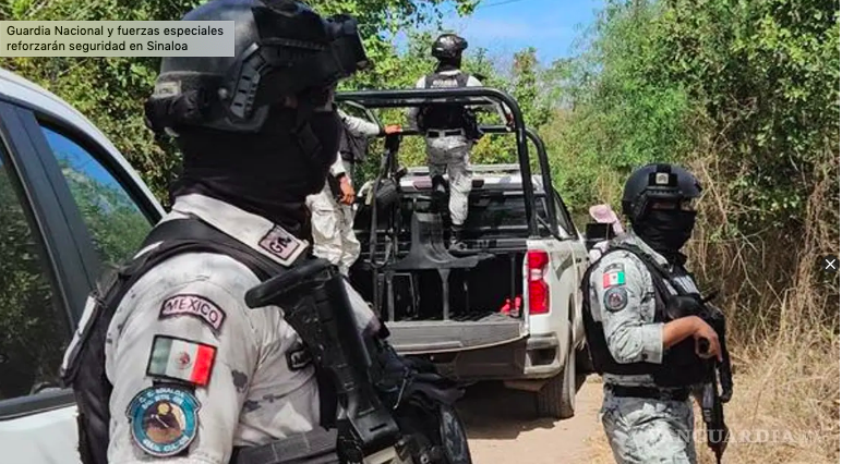Se analiza la presencia permanente de la GN en Sinaloa, dice Sheinbaum