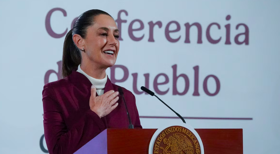 Obtiene Sheinbaum 76% de aprobación en junio