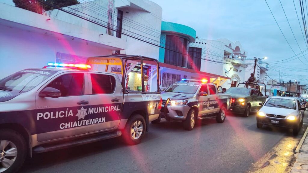 Presencia del Ejército y Guardia Nacional refuerza acciones de seguridad en Chiautempan