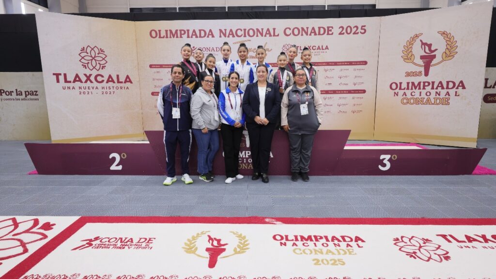 INICIAN LAS COMPETENCIAS DE GIMNASIA RÍTMICA DE LA OLIMPIADA NACIONAL CONADE 2025