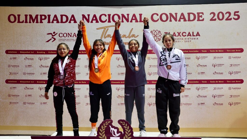 TLAXCALA SUMA TRES MEDALLAS MÁS EN LUCHAS ASOCIADAS