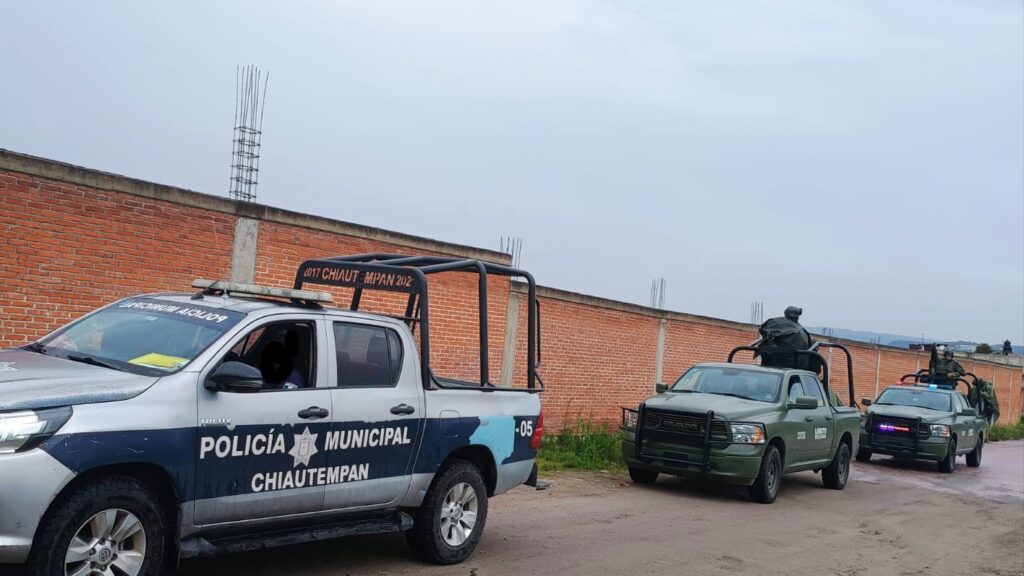 Ejército Mexicano realiza recorridos de seguridad en Chiautempan