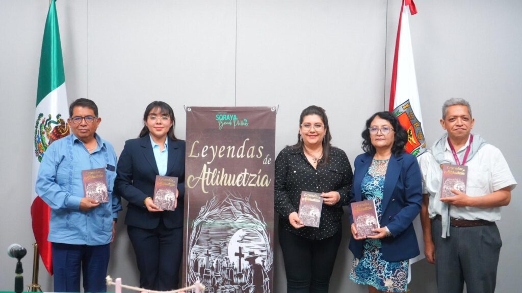 Presentan en el Congreso del Estado, el libro “Leyendas de Atlihuetzía”