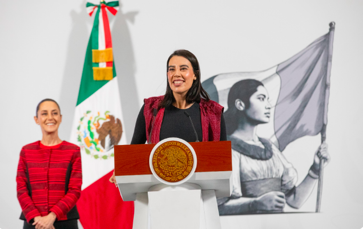 Josefina Rodríguez, entre los funcionarios mejor evaluados del gabinete de Sheinbaum
