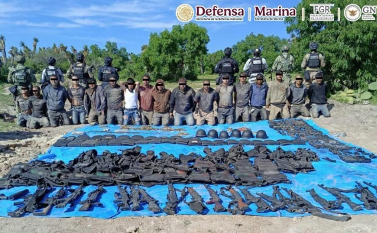 Caen 18 presuntos miembros del CJNG en Aguascalientes; reportan bloqueos y quema de vehículos