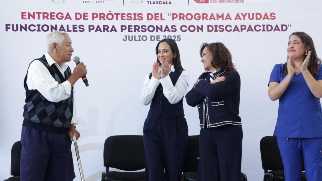 EN TLAXCALA, CADA PRÓTESIS ENTREGADA ES UNA DECLARACIÓN DE DERECHOS DE AUTONOMÍA Y AMOR PROPIO RECUPERADOS