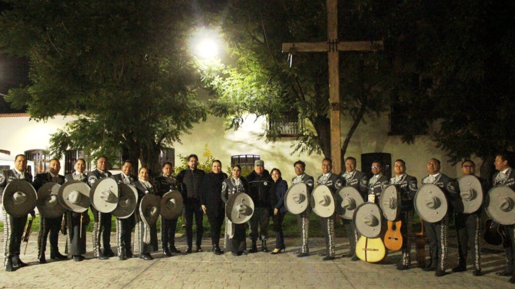 Luce Mariachi de la Guardia Nacional en Feria de Chiautempan 2025