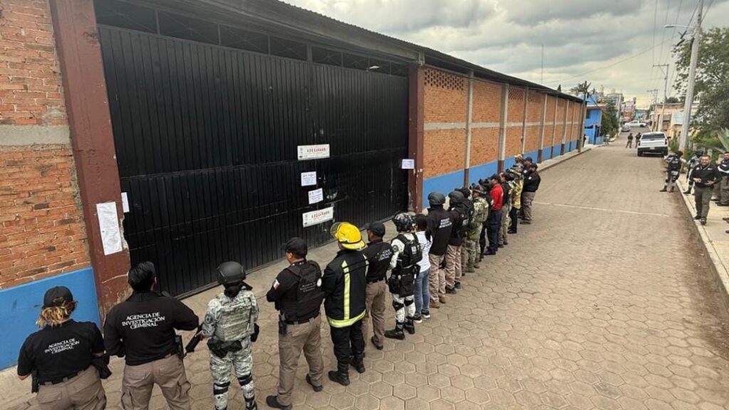 FGR EJECUTA ORDEN DE CATEO EN MATERIA DE HIDROCARBUROS EN TLAXCO, TLAXCALA