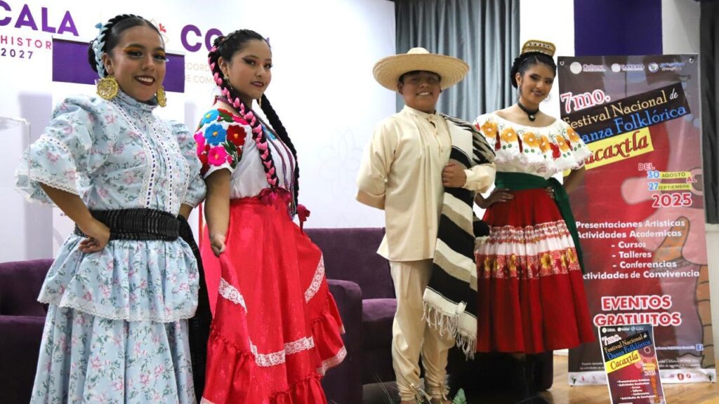 *TLAXCALA SERÁ SEDE DEL 7º FESTIVAL NACIONAL DE DANZA FOLKLÓRICA CACAXTLA*