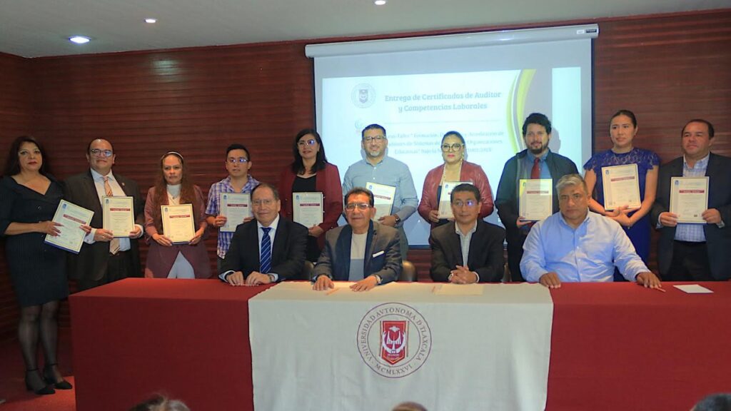 La UATx capacita a nuevos auditores en Gestión de Organizaciones Educativa