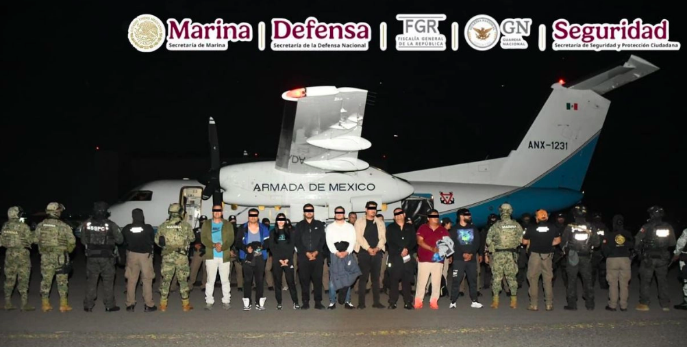 Desarticulan célula de tráfico de armas del ‘CJNG’; detienen al ‘Cachorro’ y a 13 más