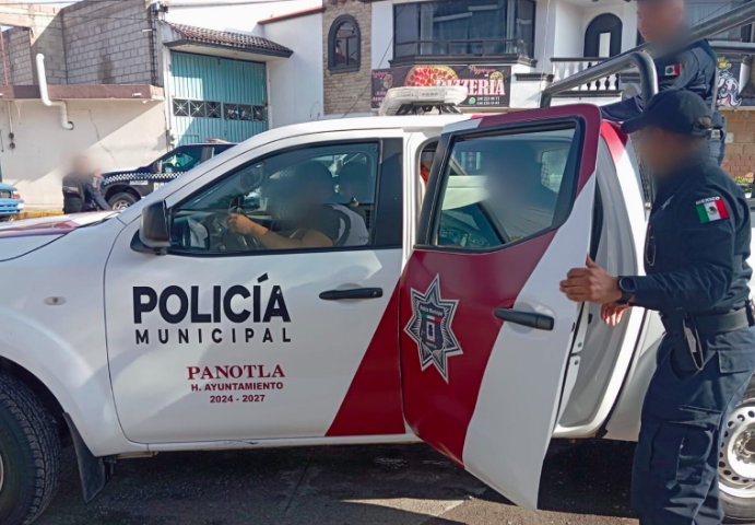 Detienen a guardia de seguridad por intentar robar caja fuerte en Bonafont, Panotla