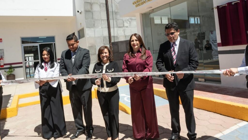 Inauguran nueva Sala de Oralidad y Cecofam en el Distrito Judicial de Ocampo