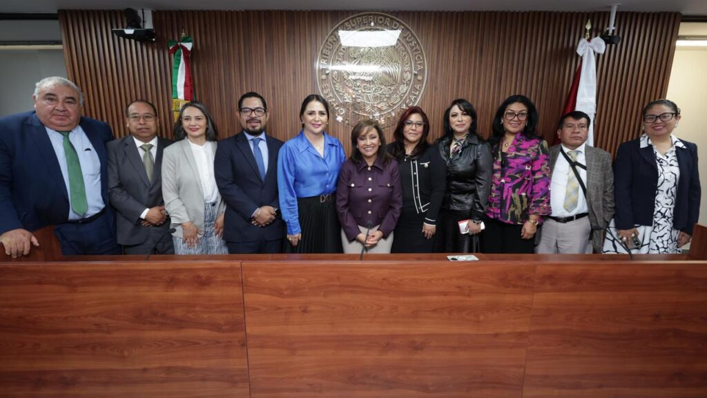 REFRENDA GOBERNADORA COMPROMISO DE FORTALECER AL PODER JUDICIAL CON INFRAESTRUCTURA