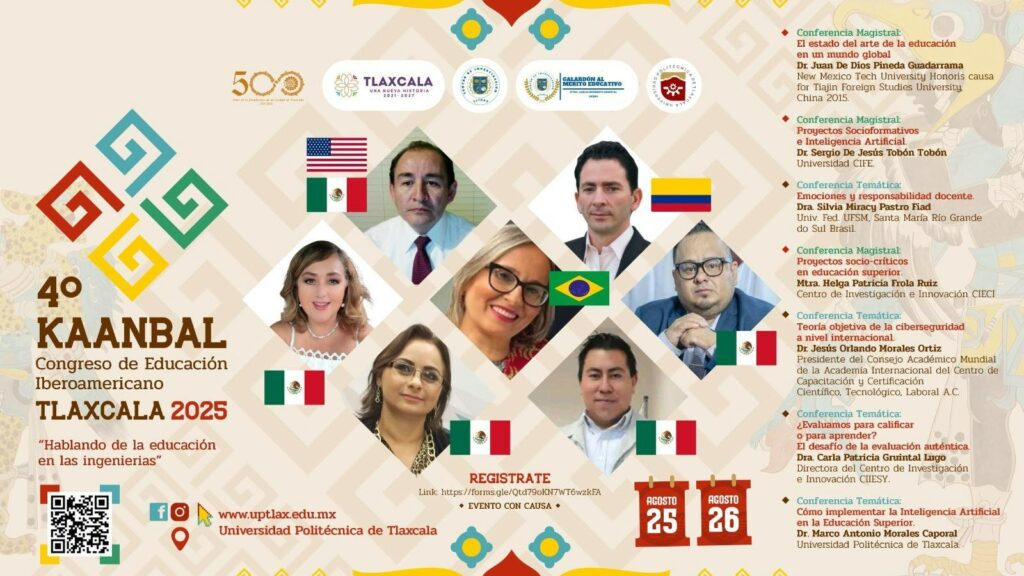 TLAXCALA, SEDE DEL 4° CONGRESO DE EDUCACIÓN IBEROAMERICANO KAANBAL 2025