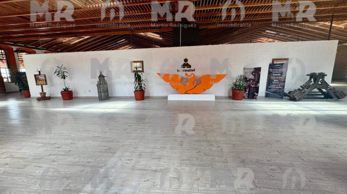 El Centro Vacacional "La Trinidad" luce este logotipo característico de MC, lo que hace suponer que ahí se realizará un acto, ademas de los dados a conocer por la dirigencia estatal. Foto: MRH