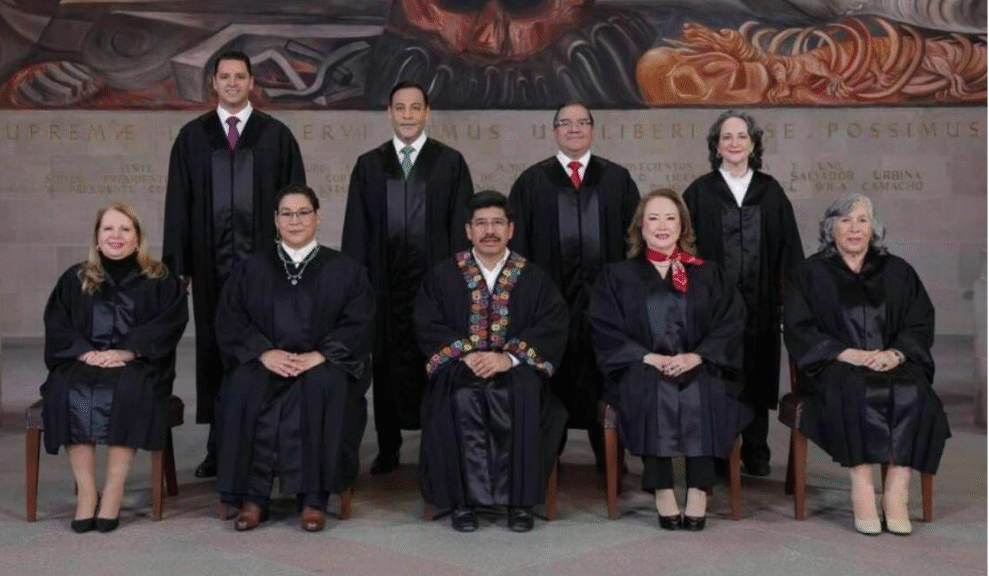 Nueva SCJN difunde primera foto oficial