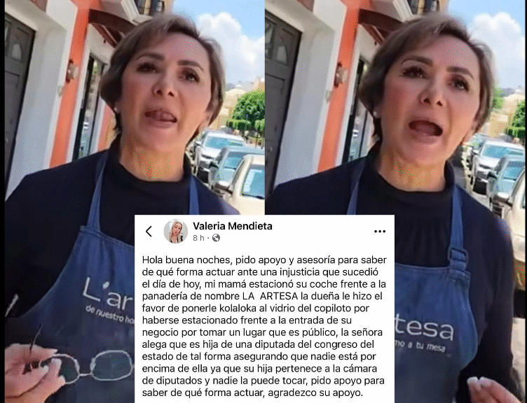 Por segunda vez, exhiben a la madre de la diputada Aurora Villeda por abuso de poder en Tlaxcala