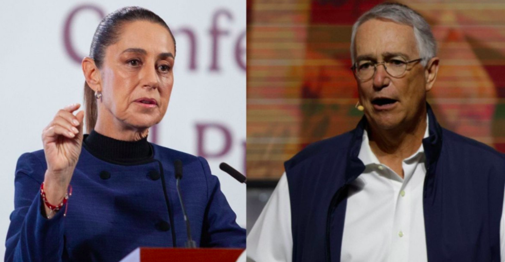 Nada de negociar la Ley “en lo oscurito”; nunca, responde Sheinbaum a Salinas Pliego
